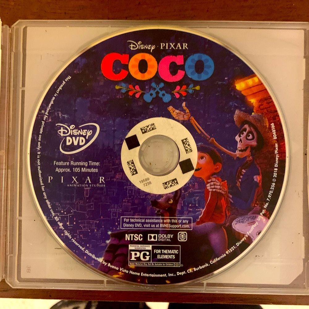 Disney’s Coco DVD